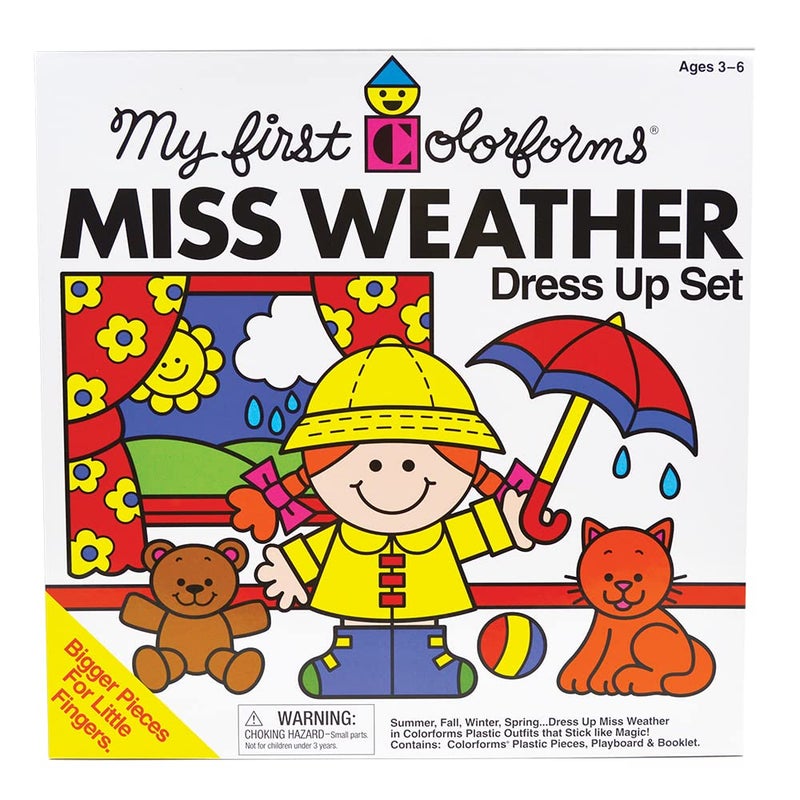 Colorforms My First Colorforms Miss Weather Set - Image 1